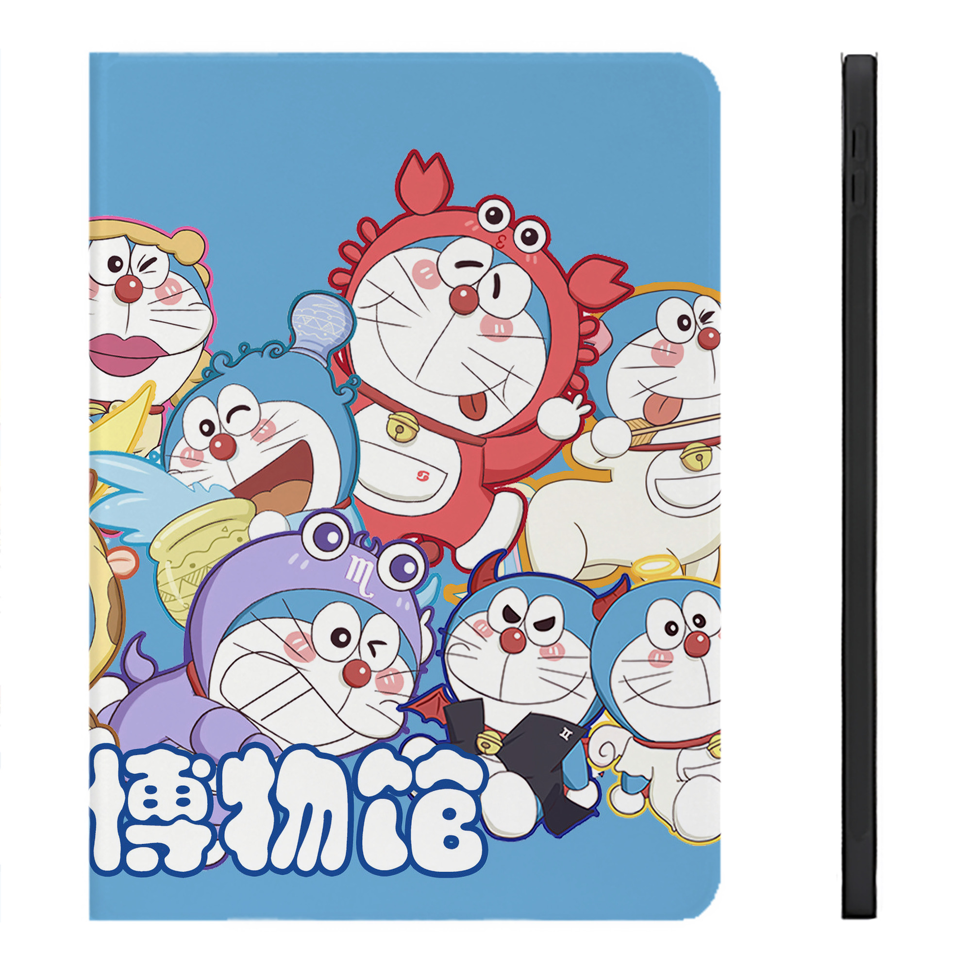 （画像用） ドラえもん Doraemon IPadケース ペンホルダー付き ブックスタイルデザイン